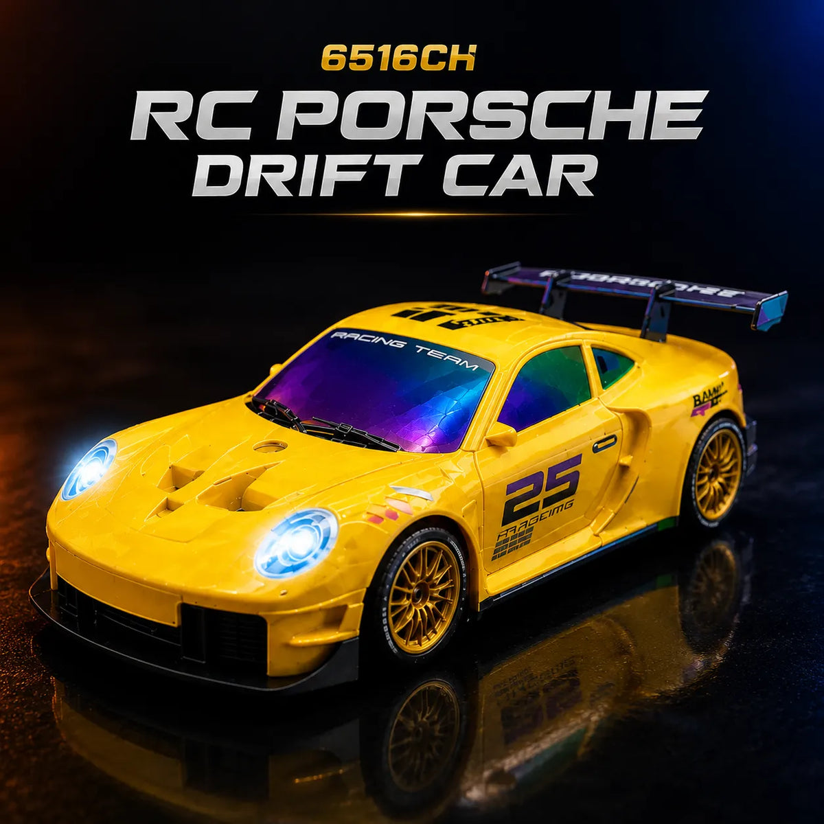 2.4GHz RC Porsche Drift Racing Car for Kids