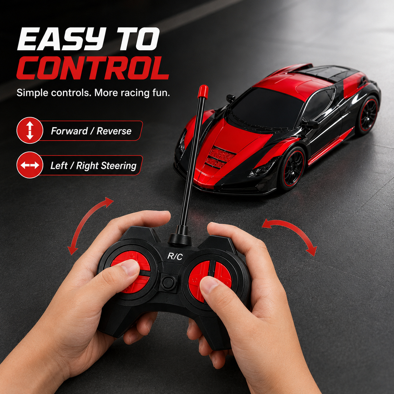 SpeedX Off-Road Rechargeable RC Racer – RC Toys for Kids