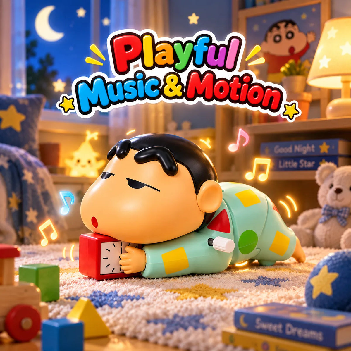 CrawlPal Shin-chan Crawling Toy – Musical Development Toy for Babies | Toynic Kids Zone