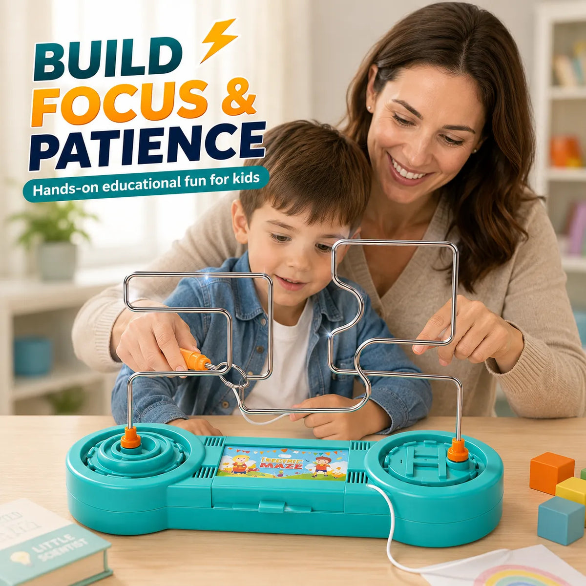 Electric Touch Maze Game for Kids – Educational Science & Logic Toy