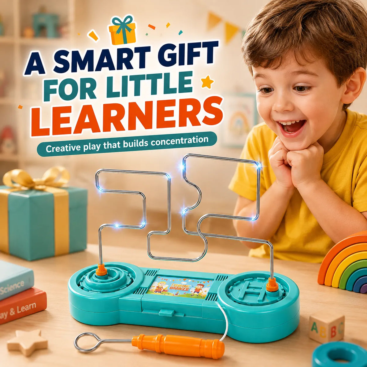 Electric Touch Maze Game for Kids – Educational Science & Logic Toy