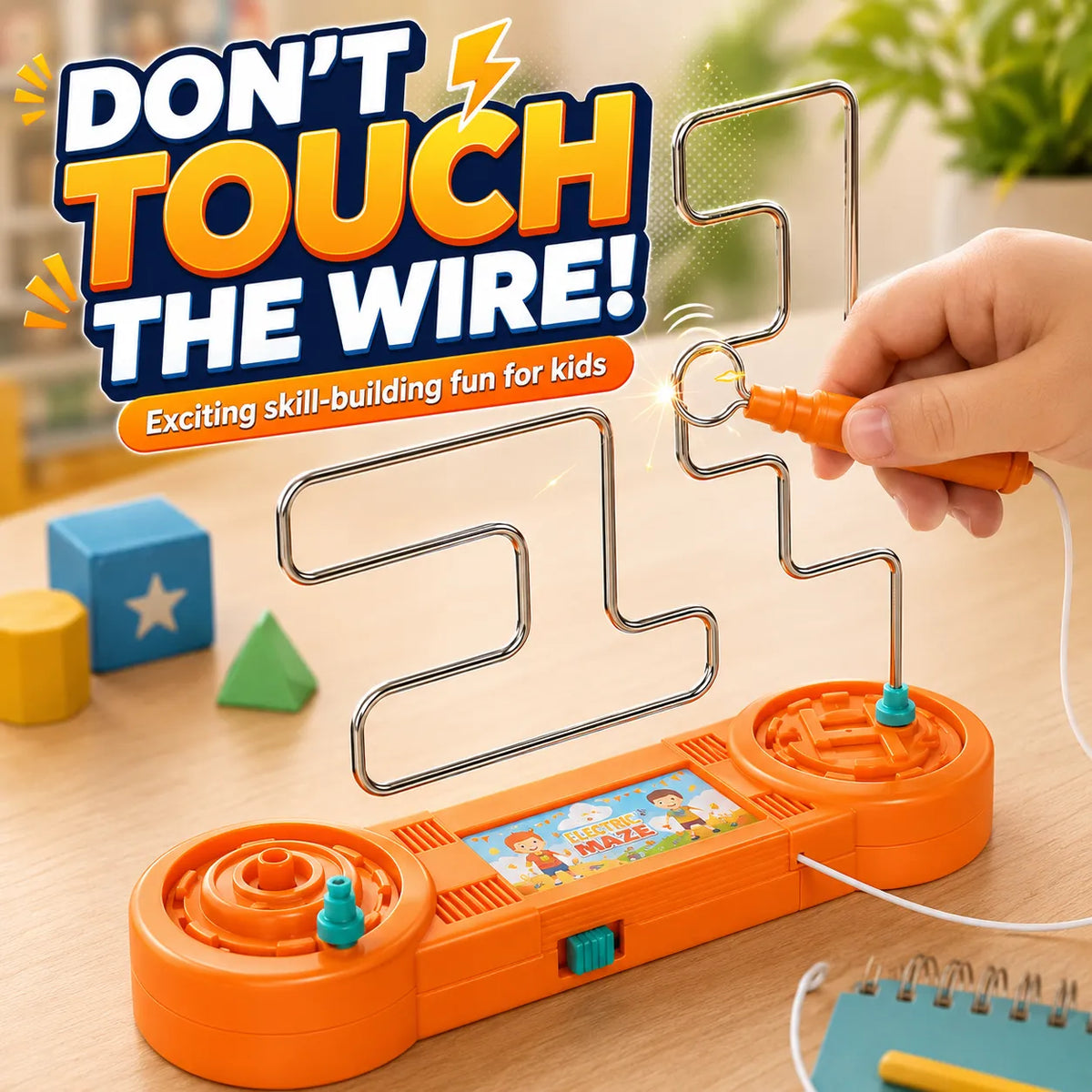 Electric Touch Maze Game for Kids – Educational Science & Logic Toy