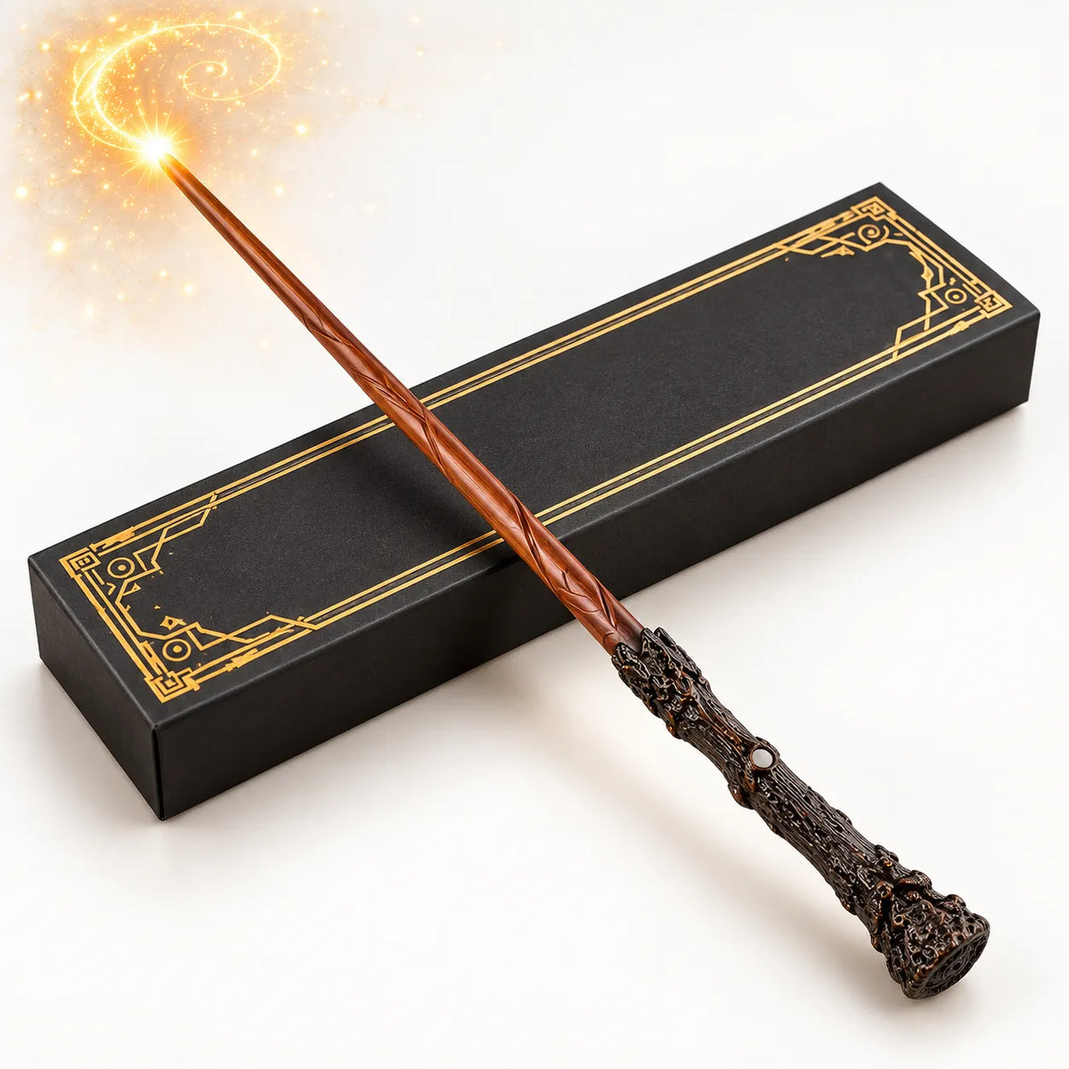 MagicWand Harry Potter Spell Wand – Light-Up Wizard Cosplay Collectible