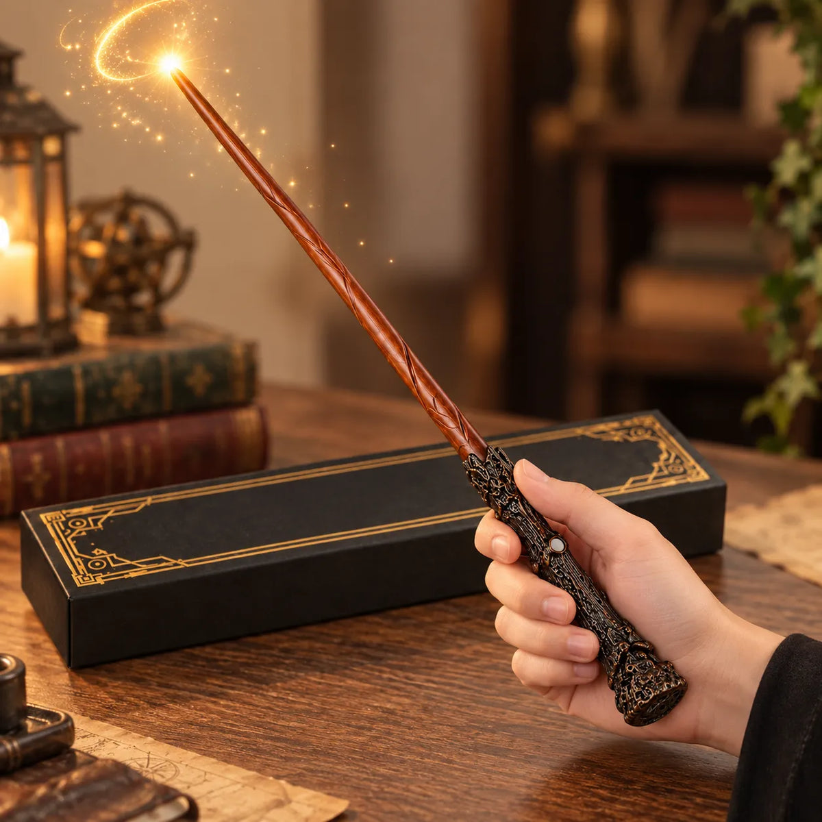 MagicWand Harry Potter Spell Wand – Light-Up Wizard Cosplay Collectible