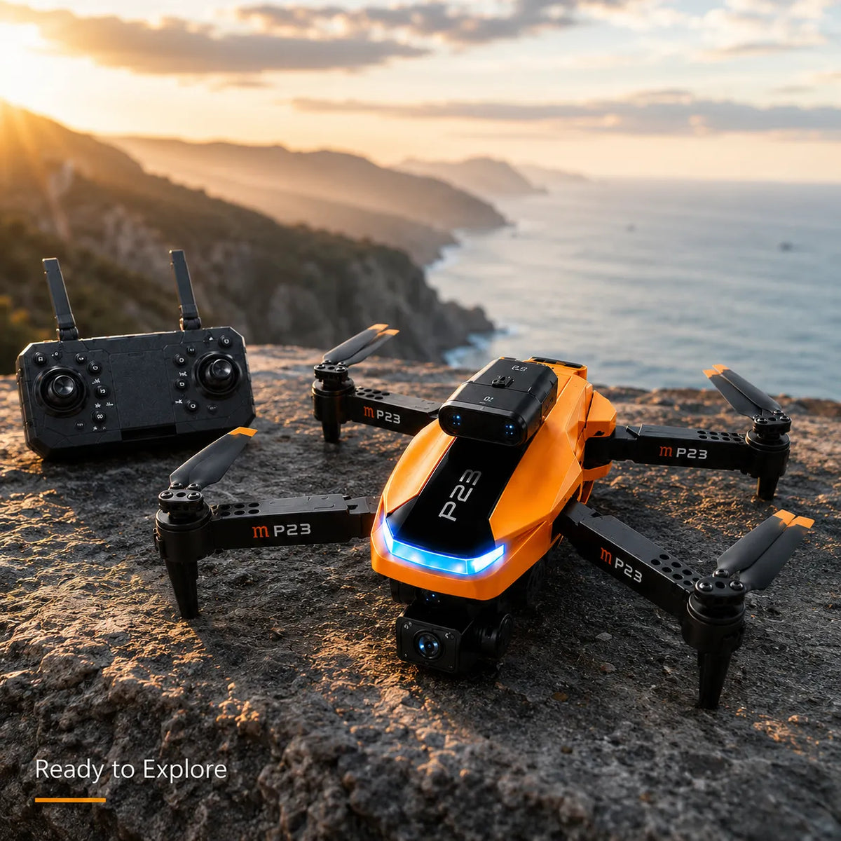 P23 Pro Foldable Camera Drone with Intelligent Obstacle Avoidance – GPS Aerial Photography