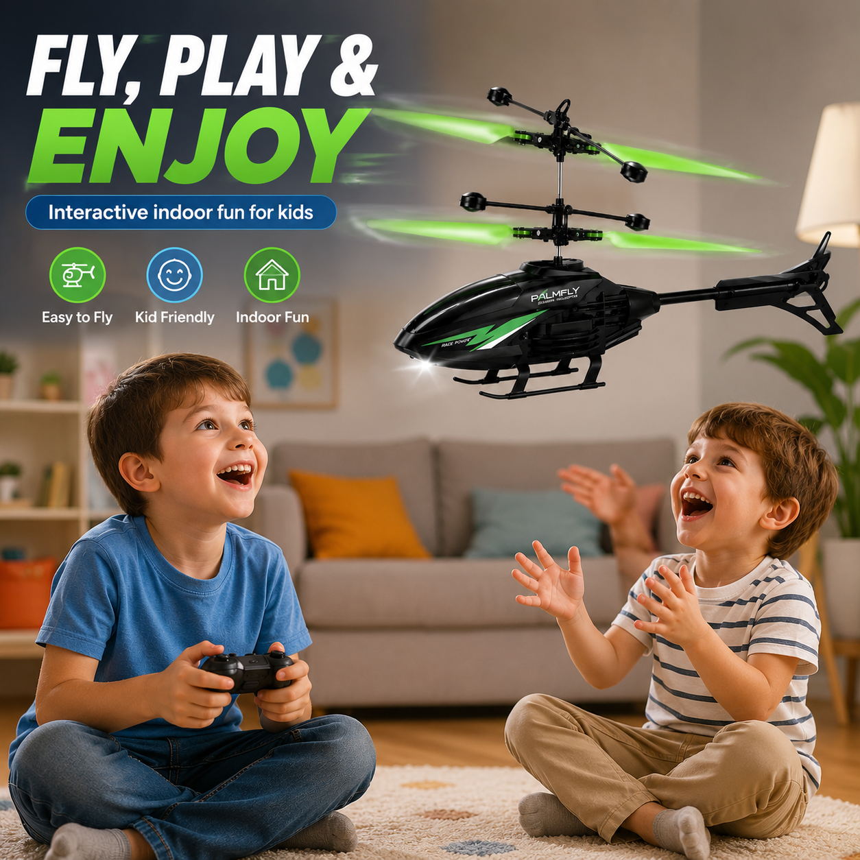 PalmFly Sensing Remote Control Helicopter