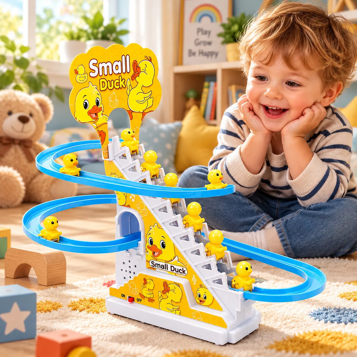 QuackClimb Duck Stair-Climbing Toy – Musical Duck Track Toy for Toddlers | Toynic Kids Zone