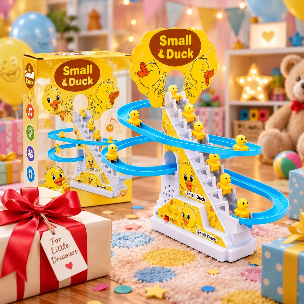 QuackClimb Duck Stair-Climbing Toy – Musical Duck Track Toy for Toddlers | Toynic Kids Zone