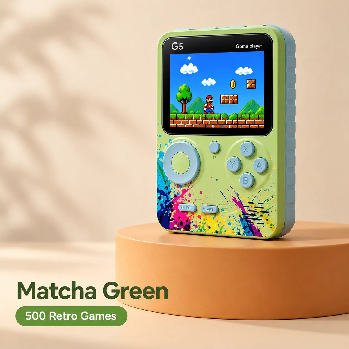 RetroPlay G5 500-in-1 Game Console – Rechargeable Retro Handheld Gaming System | Toynic Kids Zone