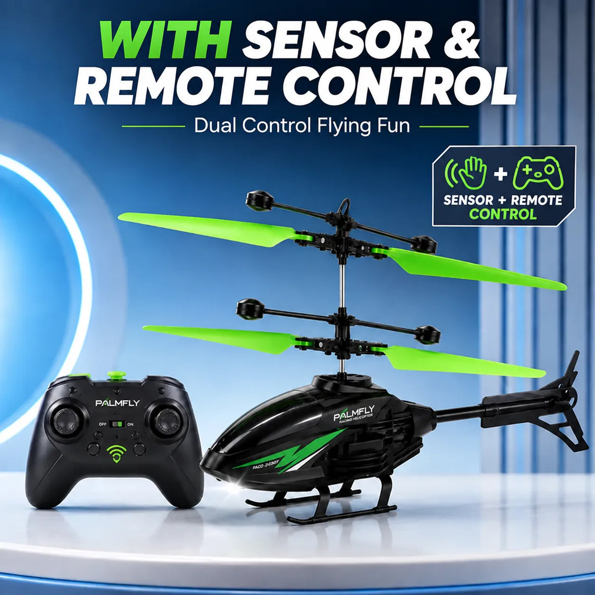PalmFly Sensing Remote Control Helicopter