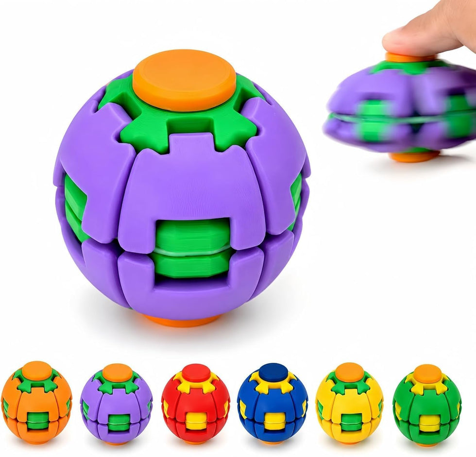 TwirlPress 3D Fidget Spinner Ball – Sensory Stress-Relief Toy